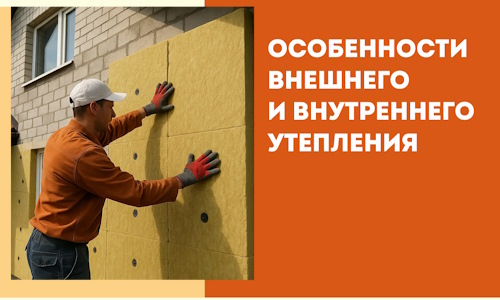 Какие особенности внешнего и внутреннего утепления в Каменске-Шахтинском