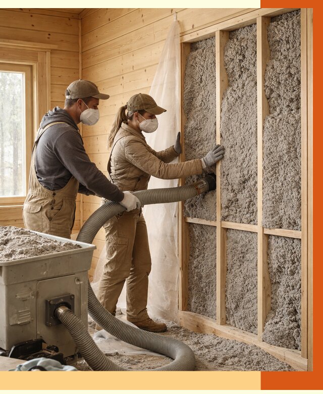 Утепление дачного дома эковатой в Каменске-Шахтинском от 1494 руб./м2 — комплексно, ТепломастерКсш