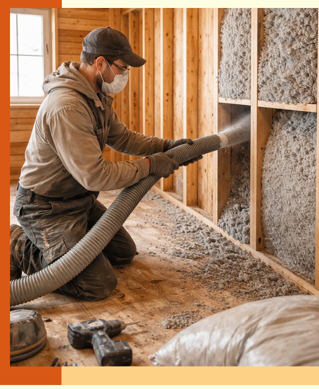 Утепление дачного дома эковатой в Каменске-Шахтинском — быстро и надёжно