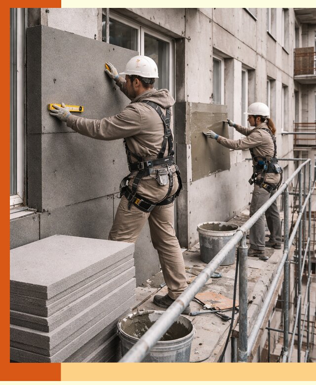 Утепление квартиры снаружи под ключ в Каменске-Шахтинском