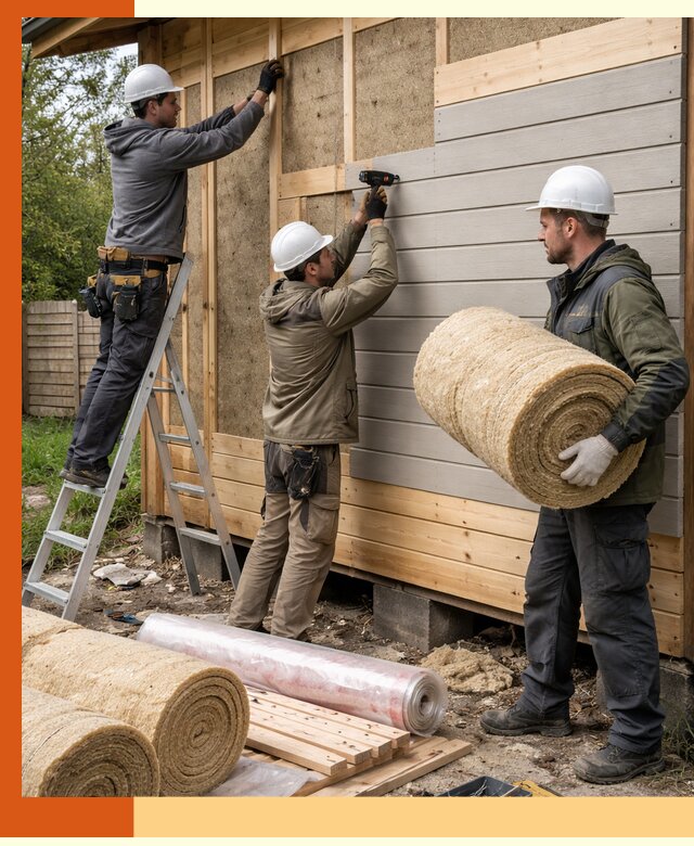 Утепление бани снаружи в Каменске-Шахтинском профессионально и надежно