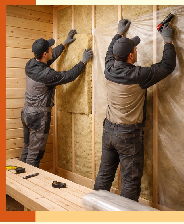 Профессиональное утепление сауны в Каменске-Шахтинском с гарантиями качества