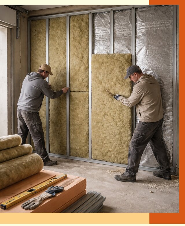 Утепление гаража изнутри в Каменске-Шахтинском от 7726 руб/м2 — работы и цена | ТепломастерКсш