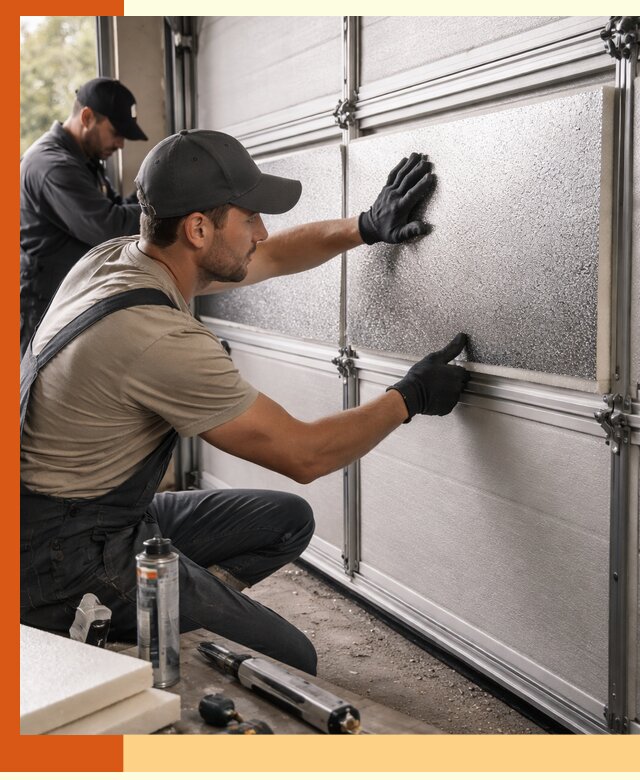 Утепление гаражных ворот в Каменске-Шахтинском качественно и надежно