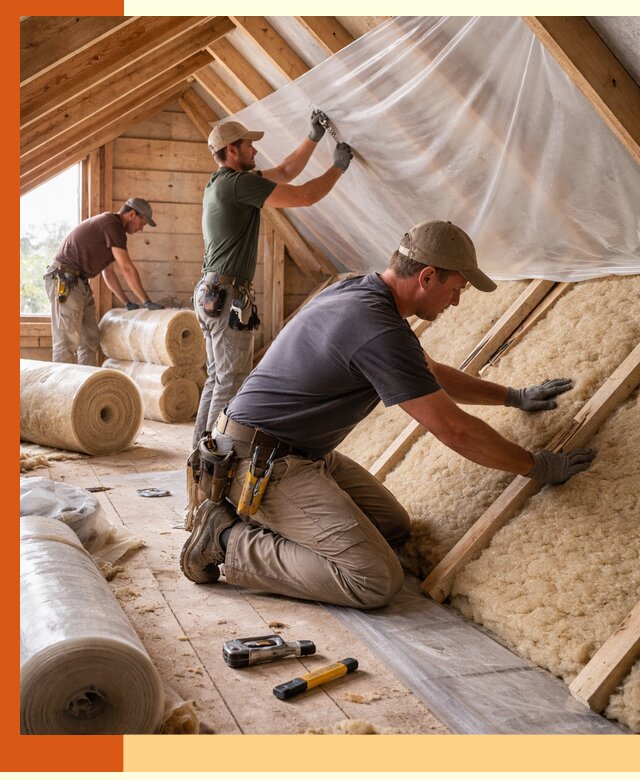 Утепление крыши изнутри в Каменске-Шахтинском: профессионально и надежно