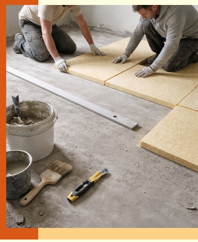 Утепление бетонного пола в Каменске-Шахтинском профессионально и недорого