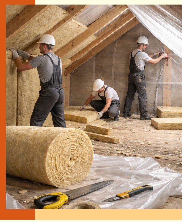 Профессиональное утепление мансарды в Каменске-Шахтинском качественно и надежно