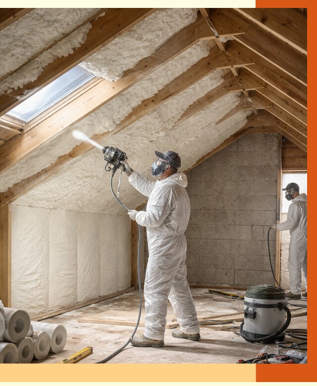 Утепление мансарды ППУ в Каменске-Шахтинском от 2833 руб./м² — заказать под ключ | ТепломастерКсш