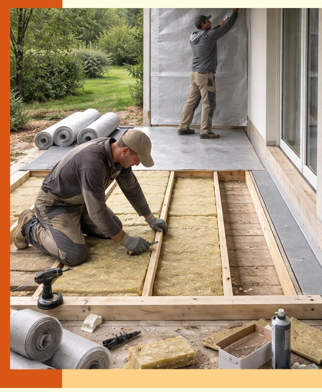 Утепление террасы в Каменске-Шахтинском — тепло и защита круглогодично