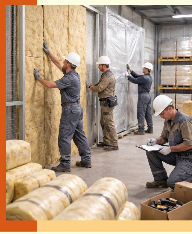 Утепление склада готовой продукции в Каменске-Шахтинском качественно и быстро