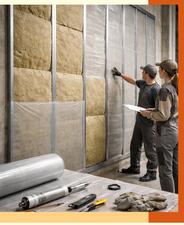 Утепление склада химсырья в Каменске-Шахтинском от 4635 руб. под ключ | ТепломастерКсш