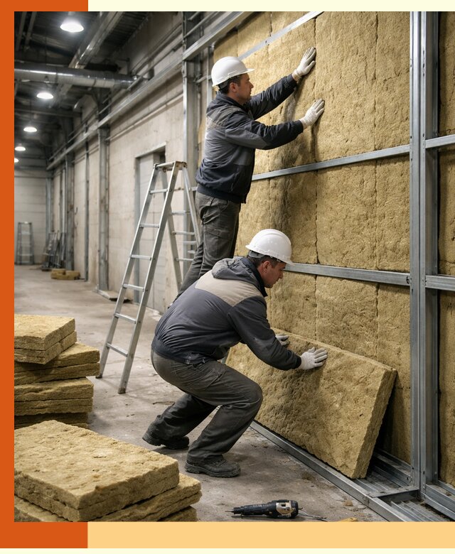 Утепление цеха под ключ в Каменске-Шахтинском с гарантией качества