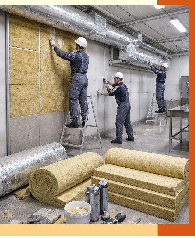 Утепление пищевого цеха в Каменске-Шахтинском от 12876 руб./м² — комплексно под ключ | ТепломастерКсш