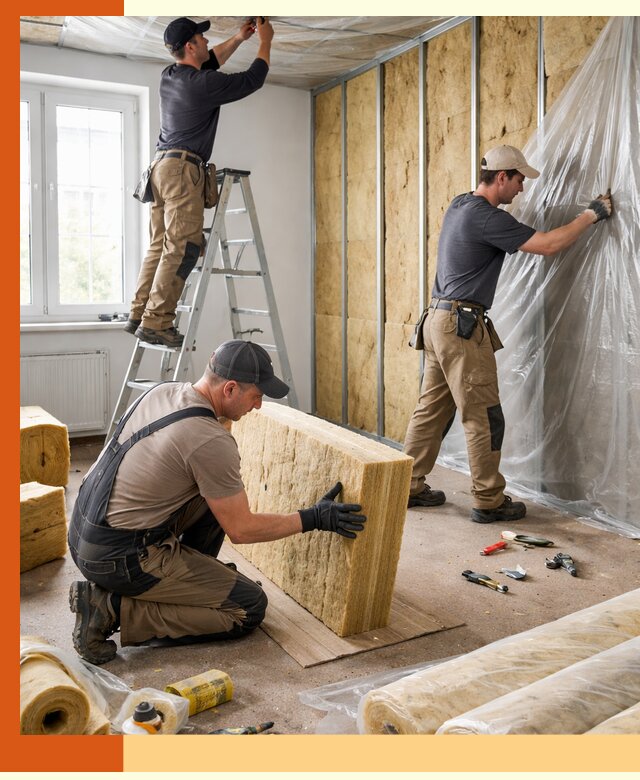 Утепление офисных помещений под ключ в Каменске-Шахтинском