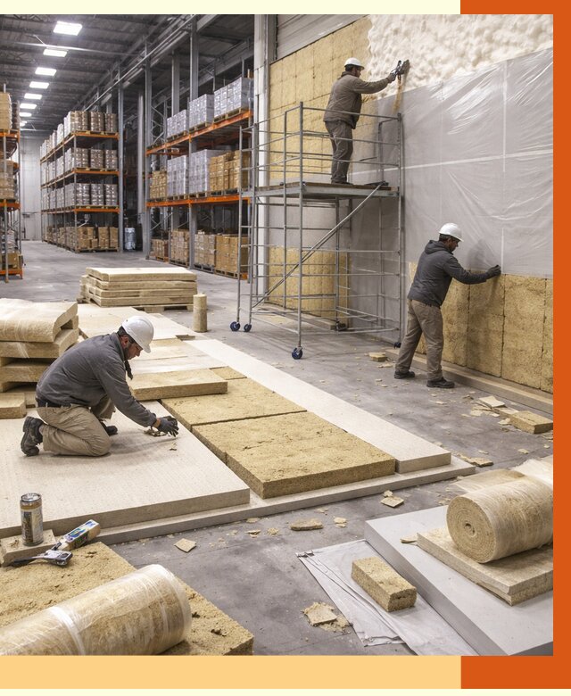 Утепление складского терминала в Каменске-Шахтинском от 7726 руб./м² под ключ | ТепломастерКсш