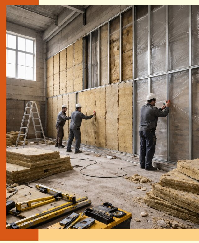 Утепление спортивного зала в Каменске-Шахтинском качественно и недорого