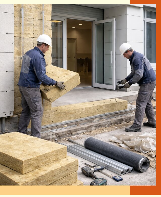 Утепление медицинского центра в Каменске-Шахтинском под ключ от 12876 руб./м² | ТепломастерКсш