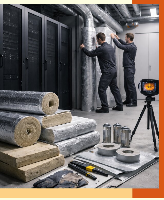 Утепление серверной в Каменске-Шахтинском от 8756 руб./м² — комплексно под ключ | ТепломастерКсш