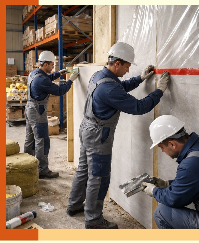 Утепление теплого склада под ключ в Каменске-Шахтинском