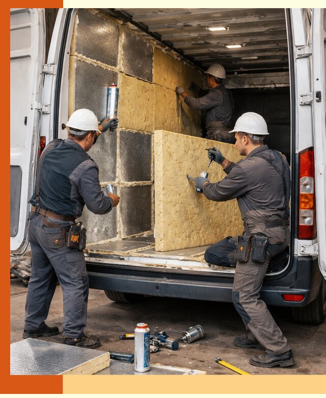 Утепление фургона-рефрижератора в Каменске-Шахтинском для сохранения температуры