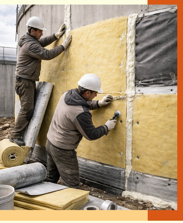 Утепление резервуара в Каменске-Шахтинском от 28328 руб/м2 — монтаж ППУ и комплекс под ключ | ТепломастерКсш