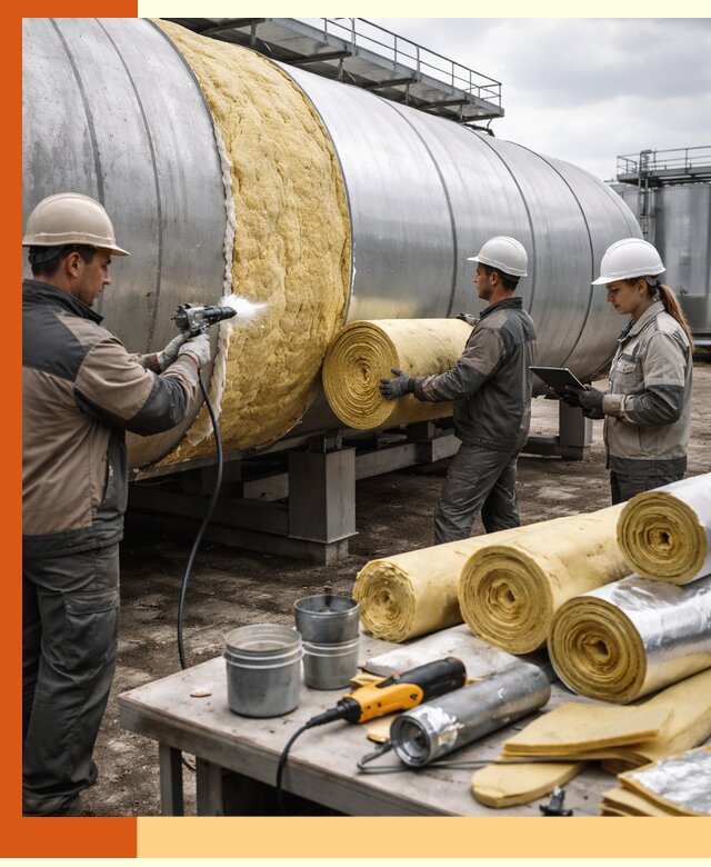 Утепление цистерны в Каменске-Шахтинском — утеплители и монтаж под ключ