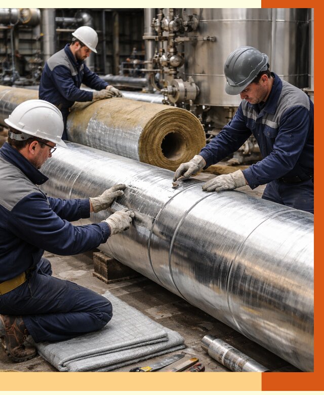 Утепление технологического оборудования в Каменске-Шахтинском от 4326 руб. за м2 | ТепломастерКсш