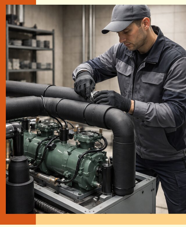 Утепление холодильного агрегата и теплоизоляция в Каменске-Шахтинском