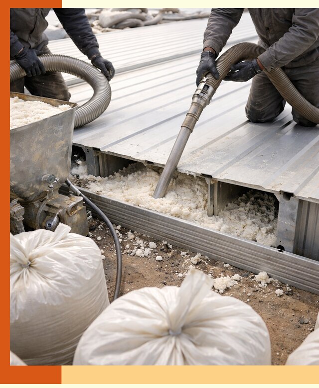 Заполнение пустот кровельных панелей пенными и мокрыми герметиками в Каменске-Шахтинском