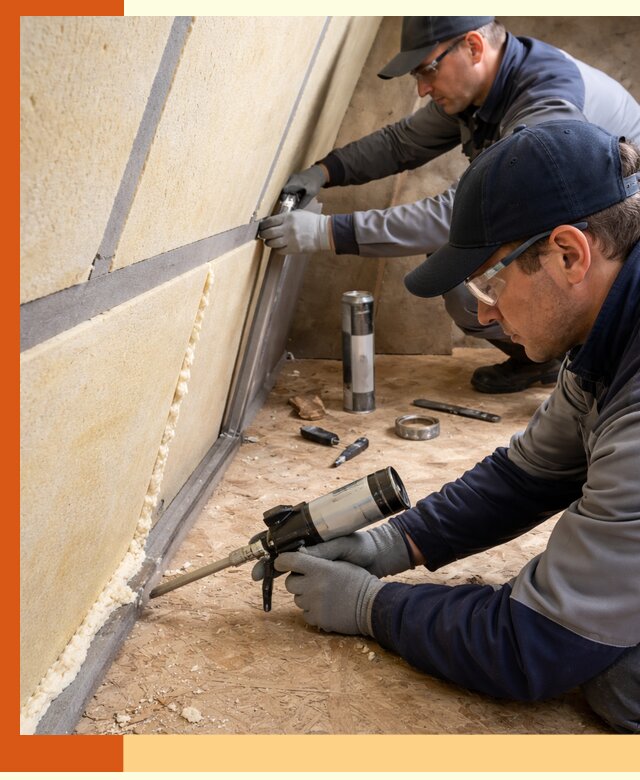 Герметизация стыков ППУ в Каменске-Шахтинском — надежное уплотнение швов