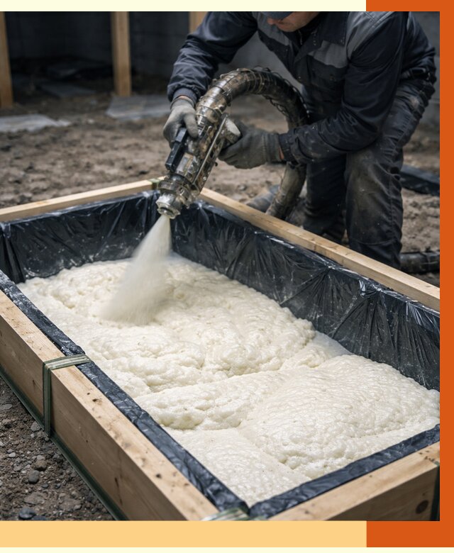 Заливка ППУ в формы в Каменске-Шахтинском от 2575 руб. — утепление форм под ключ | ТепломастерКсш