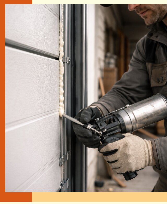 Заполнение пустот ворот в Каменске-Шахтинском профессионально и герметично