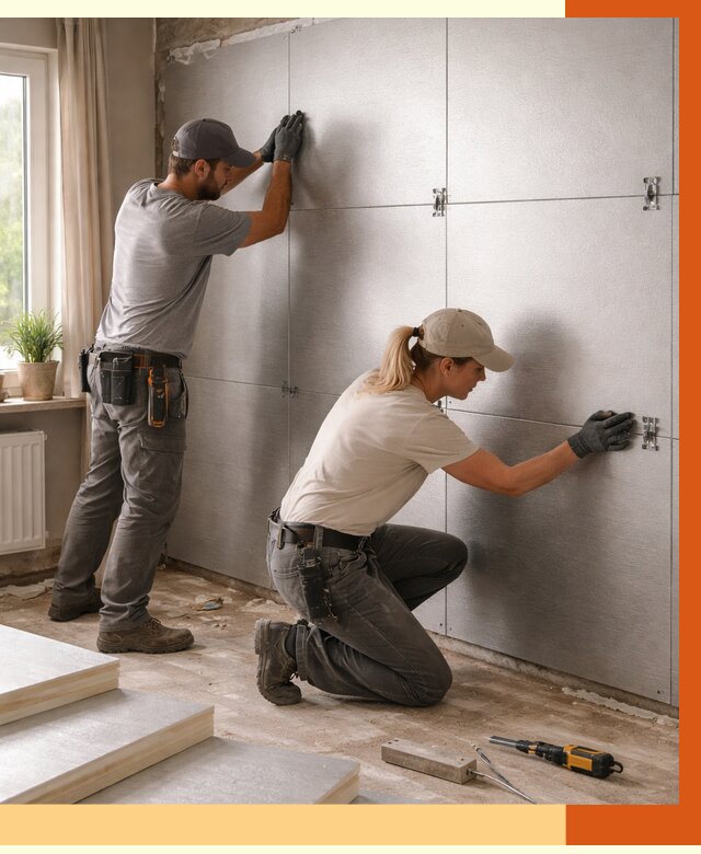 Утепление PIR панелями в Каменске-Шахтинском от 4326 руб. под ключ | ТепломастерКсш