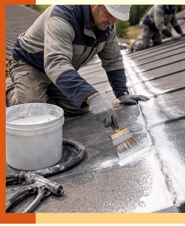 Утепление кровли жидкой теплоизоляцией в Каменске-Шахтинском