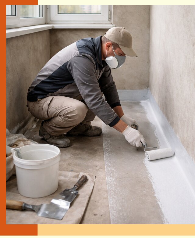 Утепление балкона жидкой теплоизоляцией в Каменске-Шахтинском