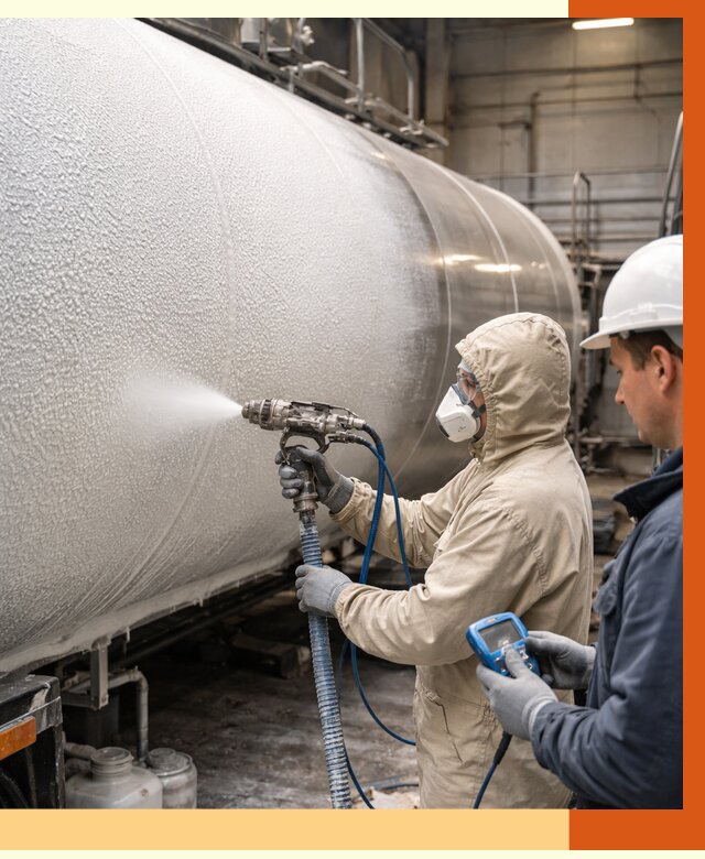Утепление автоцистерны жидкой теплоизоляцией в Каменске-Шахтинском от 14936 руб. под ключ | ТепломастерКсш