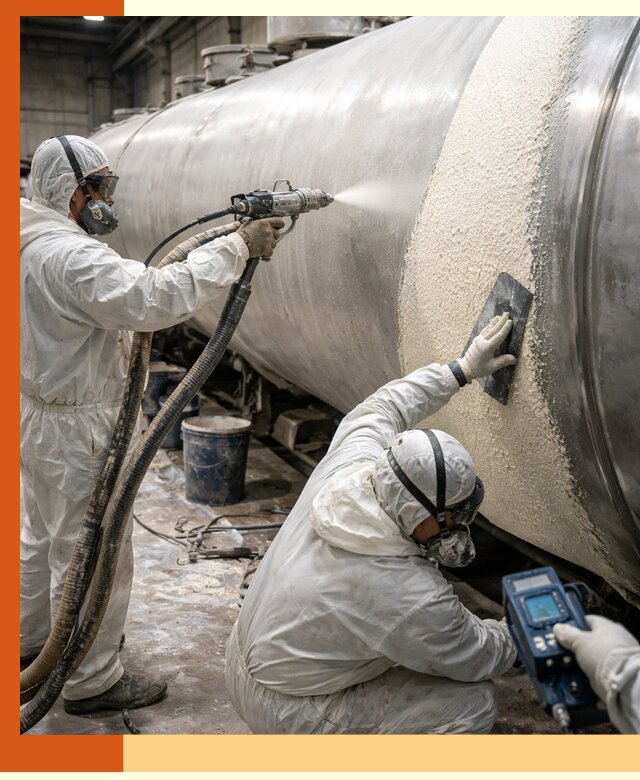 Утепление автоцистерн жидкой теплоизоляцией в Каменске-Шахтинском