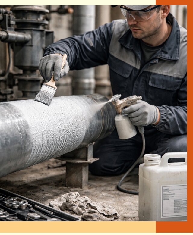 Утепление оборудования жидкой теплоизоляцией в Каменске-Шахтинском от 4635 руб. | ТепломастерКсш