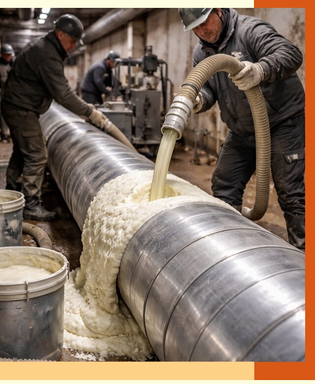 Утепление теплотрассы жидкой теплоизоляцией в Каменске-Шахтинском от 4326 руб. | ТепломастерКсш