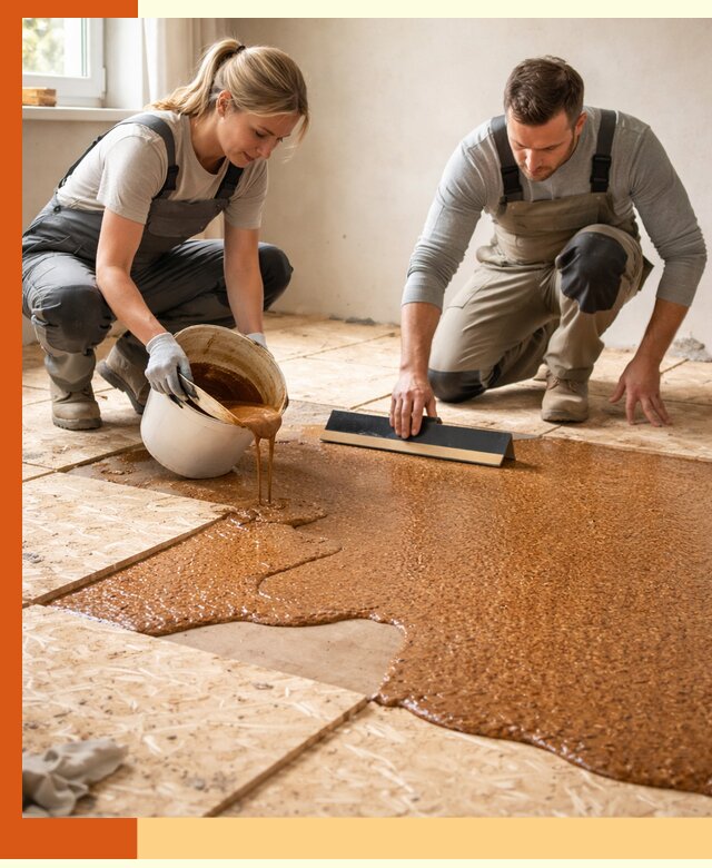 Утепление пола жидкой пробкой в Каменске-Шахтинском для квартир и домов