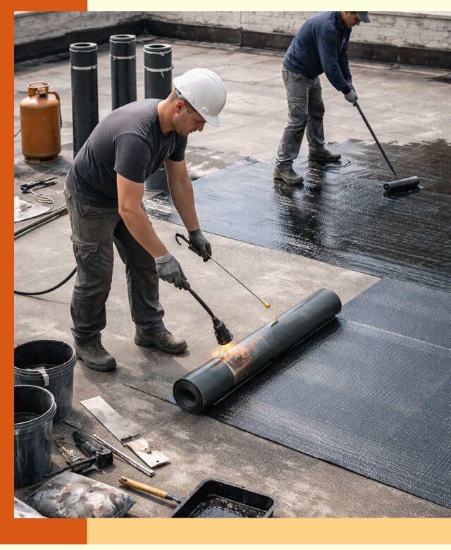 Гидроизоляция кровли в Каменске-Шахтинском — надежная защита от протечек