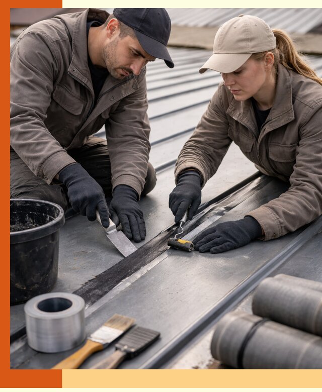 Гидроизоляция фальцевой кровли в Каменске-Шахтинском качественно и надежно