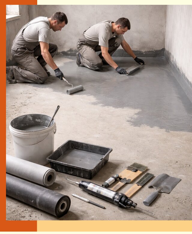 Гидроизоляция пола в Каменске-Шахтинском — надежная защита от влаги и протечек