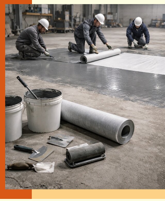 Гидроизоляция промышленного пола в Каменске-Шахтинском — защита и долговечность