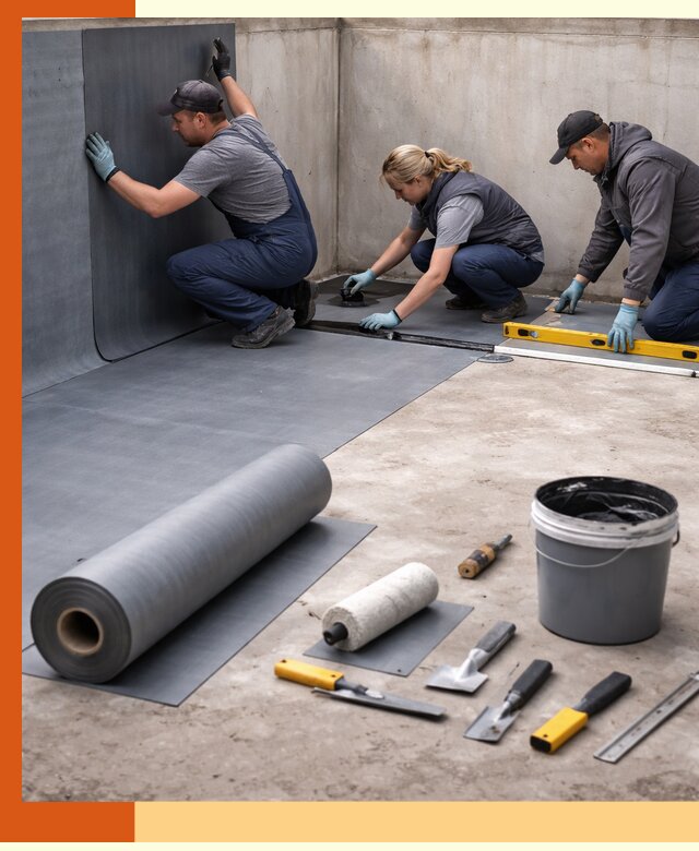 Гидроизоляция бассейна под ключ в Каменске-Шахтинском — надежная защита и герметизация