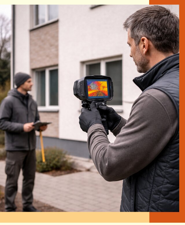 Тепловизионное обследование дома в Каменске-Шахтинском от 4635 руб. — услуги ТепломастерКсш