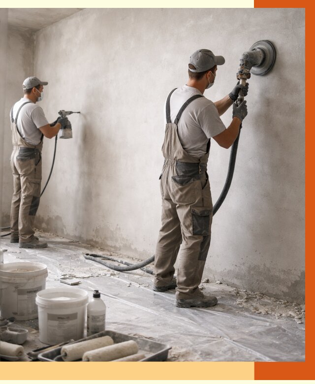 Подготовка поверхности под напыление в Каменске-Шахтинском от 1236 руб. — ТепломастерКсш