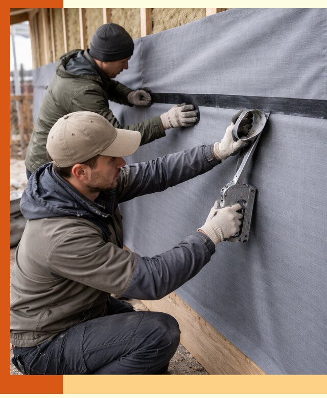 Монтаж ветроизоляции зданий и конструкций в Каменске-Шахтинском