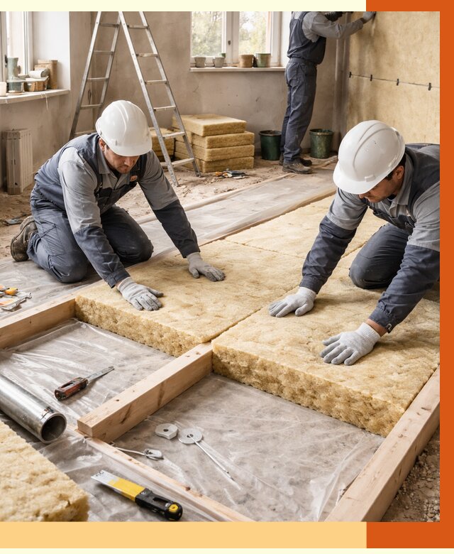 Восстановление теплоизоляции в Каменске-Шахтинском от 8756 руб. — ремонт утепления под ключ | ТепломастерКсш