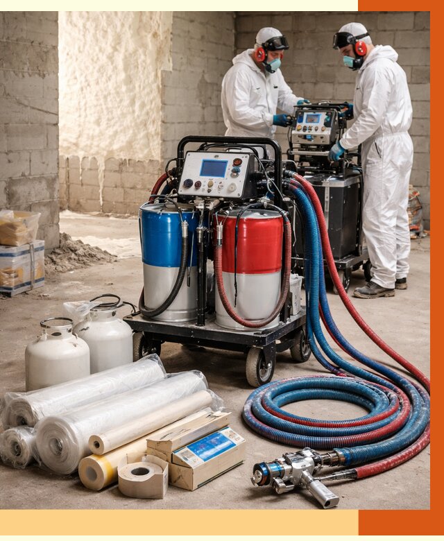 Аренда установки для напыления ППУ в Каменске-Шахтинском от 36054 руб. | ТепломастерКсш